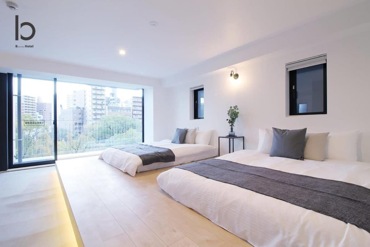 Bhotel Heiwaodori 201 - New Apt In Famous Hiroshima Dori Max 6P Екстериор снимка